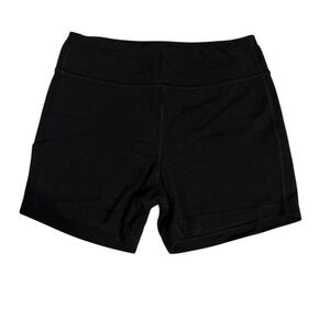 Athleta Girl Chit Chat Short 2.0 Black Active Gymnastics Dance Shorts Kids XL 14
